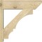 Ekena Millwork Balboa Slat Rough Sawn Outlooker, Douglas Fir, 8"W x 28"D x 28"H OUT08X28X28BOA06RDF - alternate 4